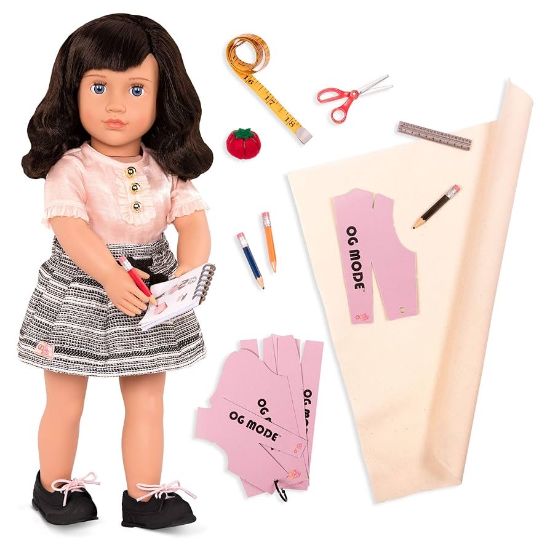 صورة دمية مصممة أزياء احترافية من أور جينيريشن - أوليندا". 